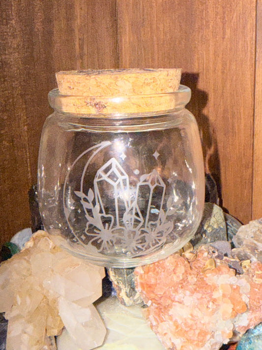 Crystals and moon beams