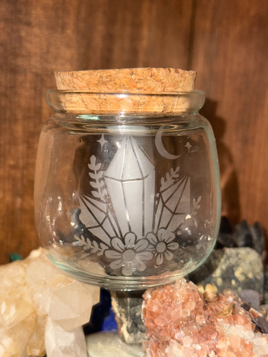 Crystals in bloom