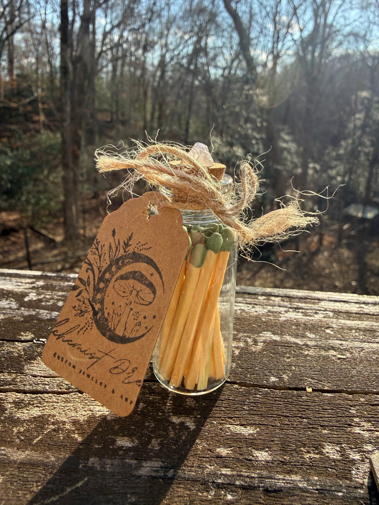 Little jar of matches