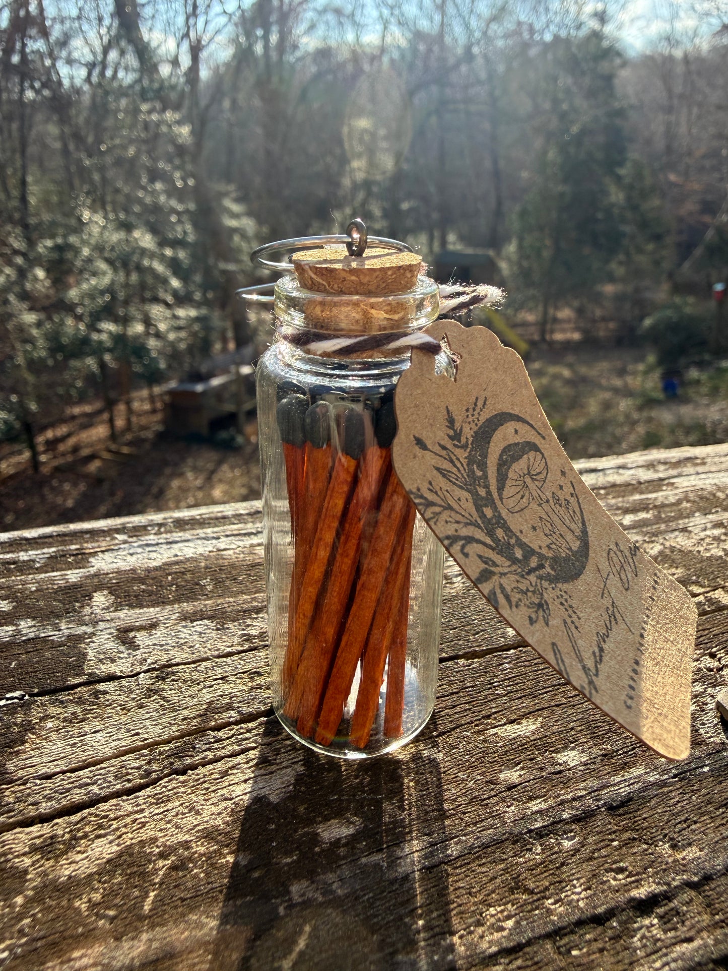 Little jar of matches