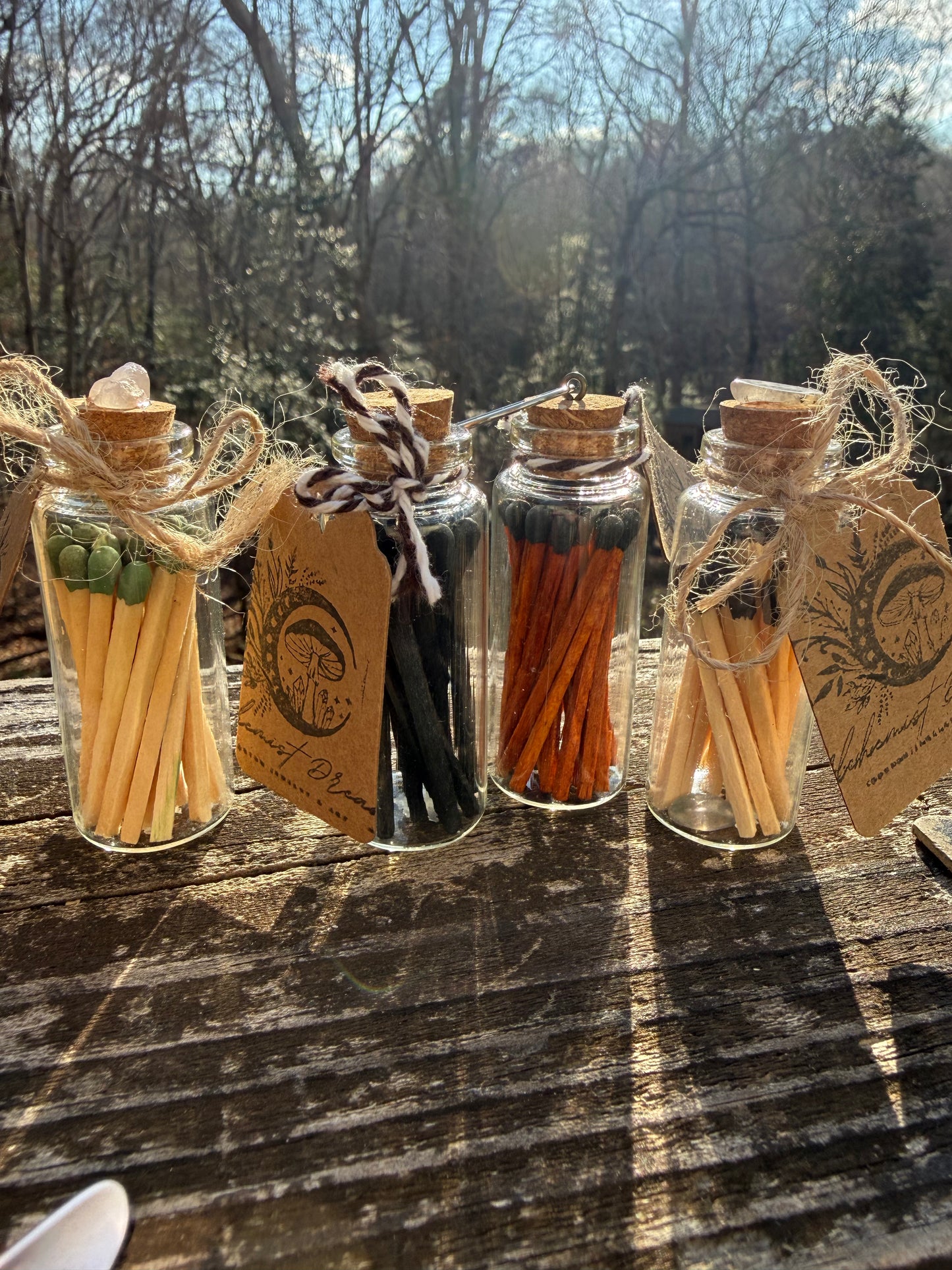 Little jar of matches